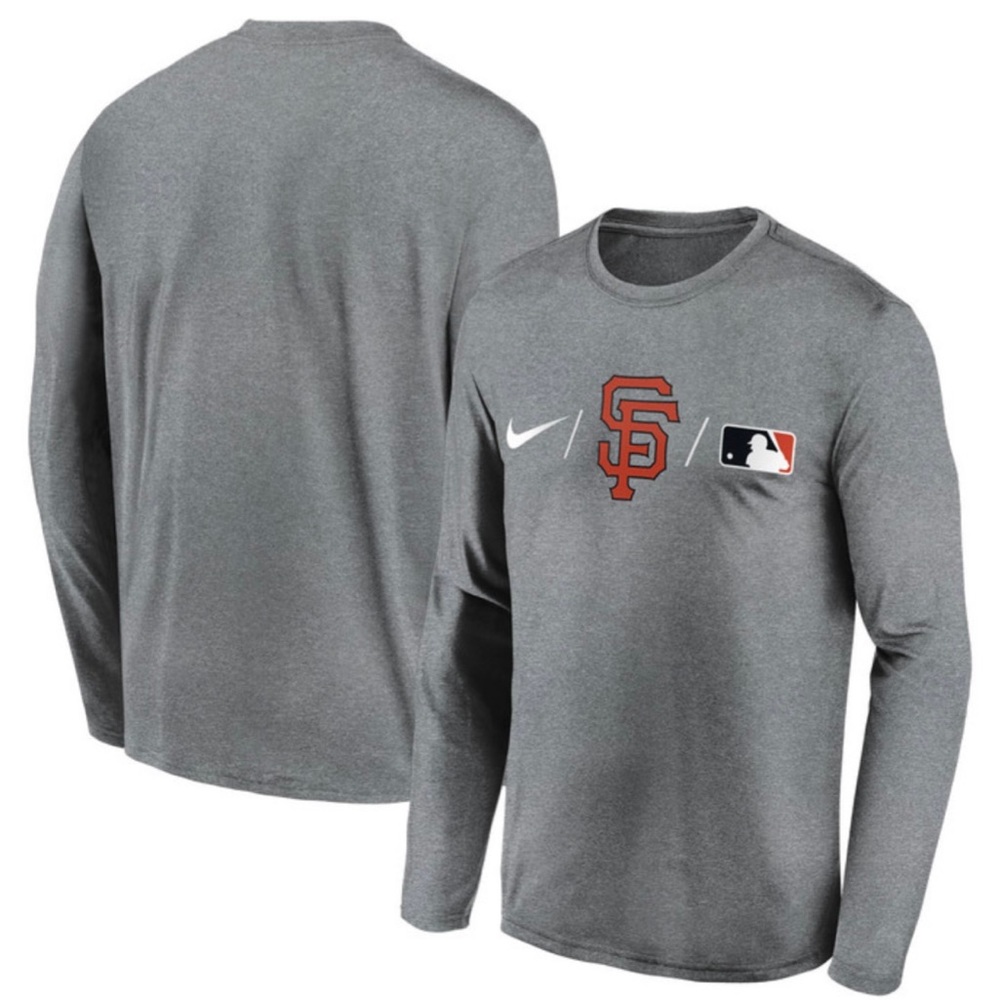 San Francisco Giants Gray Authentic Collection Long Sleeve